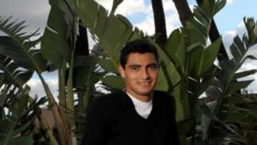 <b>CODICIADO. </b>Gonzalo Castro posa para AS, en lo que puede ser su última semana en el Mallorca.