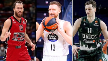 Sergio Rodr¨ªguez, Dzanan Musa y Mario Hezonja jugar¨¢n en el Real Madid.
