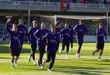 Sesión de puertas abiertas del Barcelona