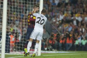 Gol de Jese consiguió el 2-1 para el Real Madrid durante el partido de Liga correspondiente a la décima jornada de liga entre el Barcelona y el Real Madrid en el Camp Nou.