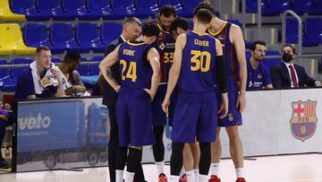 El entrenador del Barcelona, Sarunas Jasikevicius, valor&oacute; la victoria de su equipo ante el Joventut, en el primer partido de los cuartos de final del playoff ACB.