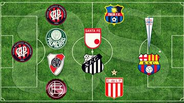 El XI de la semana en la Copa Libertadores: Mina, Arango...