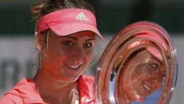 CAMPEONA. Badosa gan&oacute; el Roland Garros j&uacute;nior este a&ntilde;o.
 