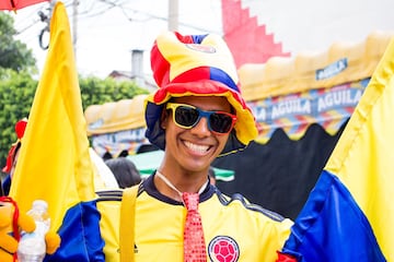 La emoción se manifestó con el color que los hinchas le dieron al partido frente a Brasil.