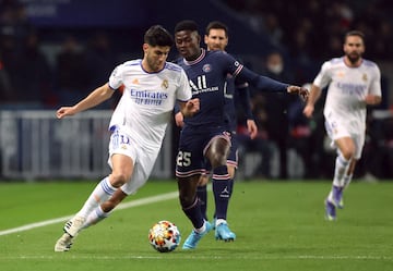 Nuno Mendes y Marco Asensio.