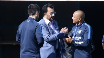 El presidente Al-Thani respaldó al entrenador. Pero las estadísticas no están ayudando al uruguayo. El Málaga no funciona.