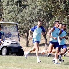 El Atleti, al campo de golf: “Para esto vinimos, entrenamos la cabeza”