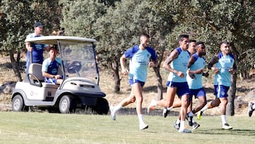 19/07/22 ENTRENAMIENTO ATLETICO DE MADRID
PRETEMPORADA
GRUPO BOGGIE COCHE DE GOLF SIMEONE
SAVIC CARRASCO LEMAR