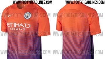 Se filtra la nueva indumentaria del Manchester City de Bravo