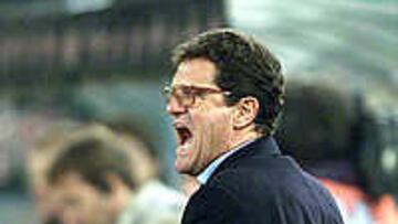 <b>QUERÍA MÁS.</b> El técnico del Roma quiere siempre lo máximo. Es un ganador nato y el empate ante el Barcelona le ha sabido a poco.