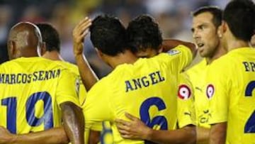 <b>ALEGRÍA. </b>El Villarreal está firmando un buen inicio de Liga en el que se ha colocado de nuevo en puestos de Liga de Campeones.