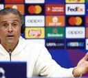 Rueda de prensa de Luis Enrique, en directo: última hora del PSG contra el Barcelona en Champions