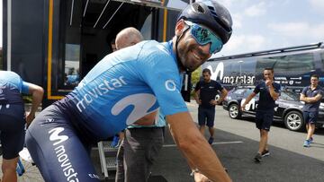 06/07/18 TOUR DE FRANCIA 2018
ENTRENAMIENTOS MOVISTAR
ALEJANDRO VALVERDE