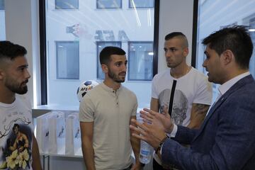 David Aganzo se reunió con todos los capitanes de Primera.