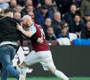 Hinchas intentan agredir a jugadores del West Ham