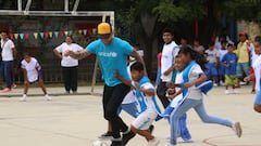 Sergio Ramos visits Peru as Unicef ambassador