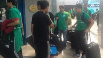 México llegó a Estambul con varios futbolistas tocados