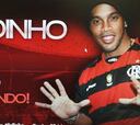 Ronaldinho ya es nuevo futbolista del Flamengo