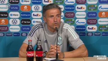 Luis Enrique responde con esta frase de Rafa Nadal a una pregunta sobre Unai Simón