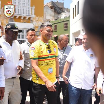 El delantero jugará esta temporada en Real Cartagena. Podría ser la última como futbolista profesional. 