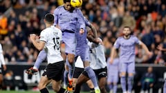 02/03/24 PARTIDO PRIMERA DIVISION 
VALENCIA - REAL MADRID 
POLEMICA GOL ULTIMO MINUTO JUDE BELLINGHAM  ANULADO 