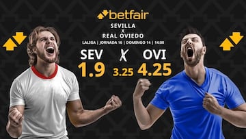 Sevilla FC vs. Real Oviedo: horario, dónde ver, pronósticos y clasificación