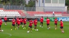 Mario Suárez entró en la lista pero tiene muy difícil jugar