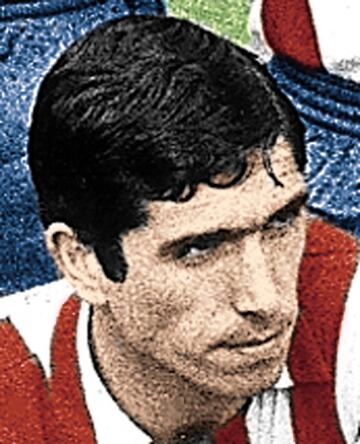 Jugó durante una década con el Club Atlético de Madrid, con quien ganó una Copa Intercontinental, tres campeonatos de Liga y dos Copas del Generalísimo.