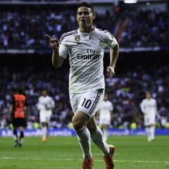 James aprovecharía el bajón del Madrid para jugar en Liga