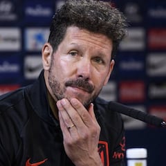 Simeone: "El campo me marca cosas que tengo que seguir"
