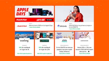 Recupera hasta el 50% de tus compras por internet con el ‘cashback’ de los ‘iGraal Days’