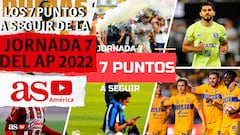 Los 7 puntos a seguir de la Jornada 7: Chivas va por su primera victoria del Apertura 2022