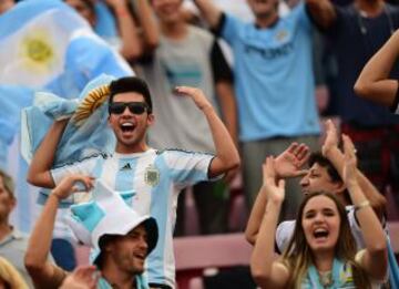 Colores y buen ambiente en el Nacional