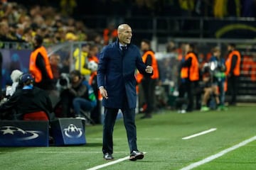 Zinedine Zidane en el Westfalenstadion.