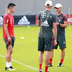James inicia la recta final de pretemporada en Alemania