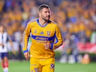 Gignac en un partido con Tigres.