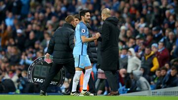 G&uuml;ndongan con Guardiola. 