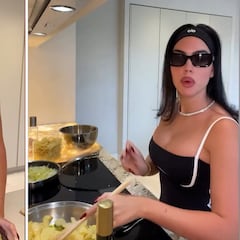 Georgina arrasa en redes con su estilo para hacer tortilla española: escuchen el “Gio-consejo”