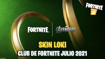 Loki ser&aacute; el skin del Club de Fortnite de julio 2021; todo lo que sabemos