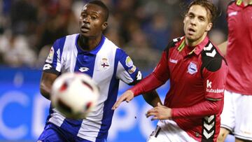 Marlos Moreno y Santos Borré no están en su mejor momento en España