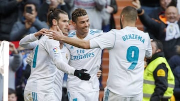 Bale, Benzema y Cristiano, la BBC del Real Madrid