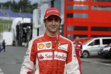 Para 2015 Ferrari anuncia que Gutiérrez será su nuevo piloto de pruebas y reserva.