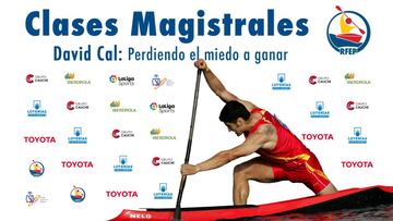 El qu&iacute;ntuple medallista ol&iacute;mpico David Cal, protagonista de una de las Clases Magistrales de la Real Fderaci&oacute;n Espa&ntilde;ola de Pirag&uuml;ismo.