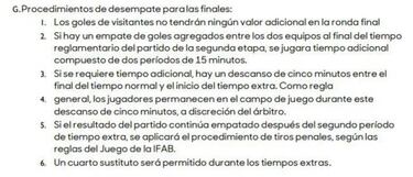 ¿Vale el gol de visitante en la final de Concachampions?