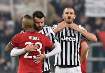 El gran partido de Vidal ante Juventus