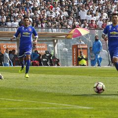 El brutal dato de Paredes ante todos los delanteros de la U