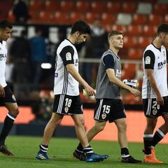 1x1 del Valencia: Los cambios no fueron suficientes para remontar
