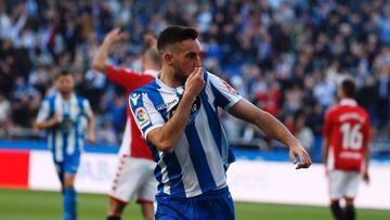Expósito no evitó que el Depor cediese dos puntos