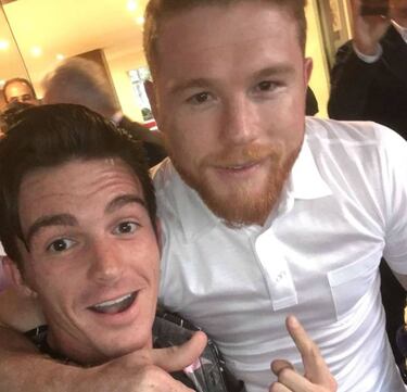 Drake Bell se reúne con ‘Canelo Álvarez en visita a Guadalajara