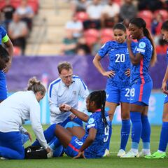 Francia pierde a Katoto: rotura de ligamento con el menisco afectado